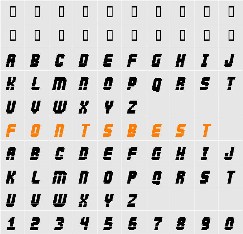 JI-Jayvee Character Map