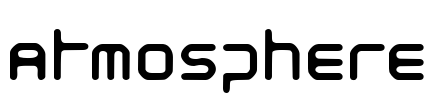 Atmosphere Font Image