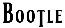 BOOTLE Font Image
