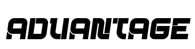 Advantage Font Image