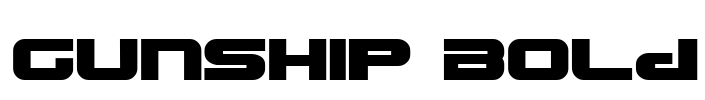 Gunship Bold
