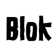 Blok Font Image