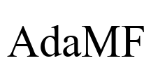 AdaMF Font Image