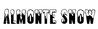 Almonte Snow Font Image