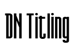 DN Titling Font Image
