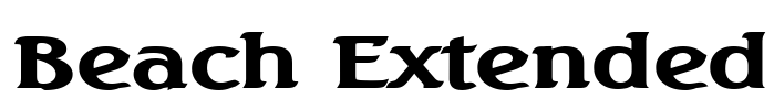 Beach Extended