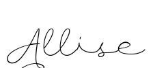 Allise Font Image