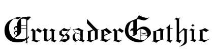 CrusaderGothic