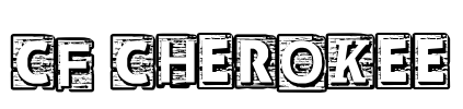 CF Cherokee Font Image
