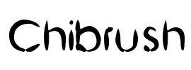 Chibrush Font Image