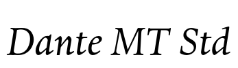 Dante MT Std