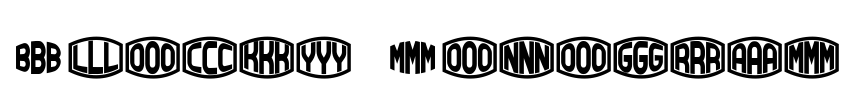 Blocky Monogram