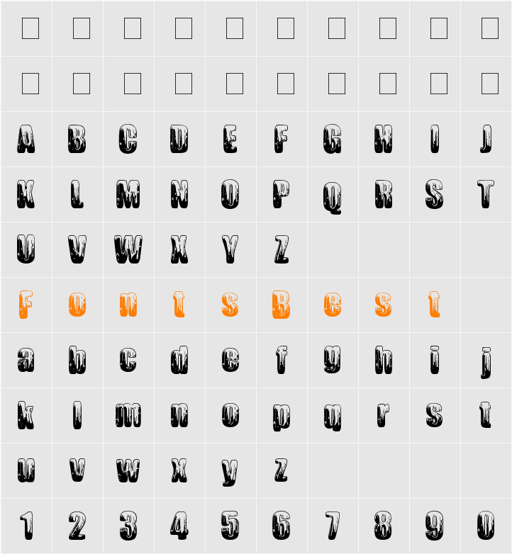 Chromium Character Map