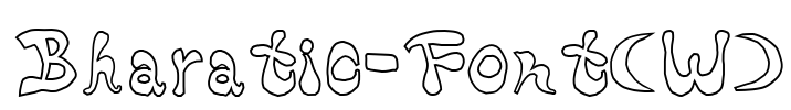 Bharatic-Font(W) Font Image