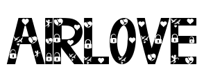 AIRLOVE Font Image