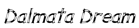 Dalmata Dream Font Image