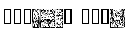 Mythago Wood Font Image