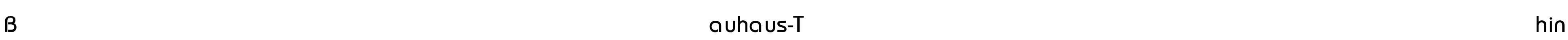 Bauhaus-Thin Font Image