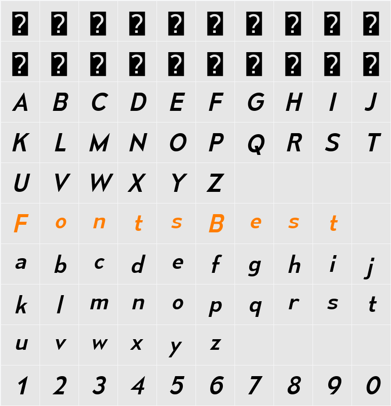 Mesmerize Rg Character Map