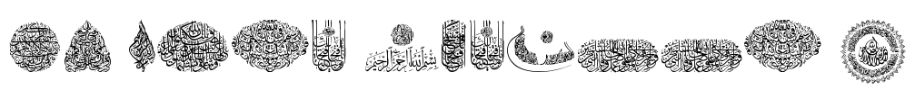 My Font Quraan 7 Font Image