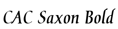 CAC Saxon Bold