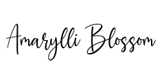 Amarylli Blossom Font Image