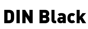 DIN Black