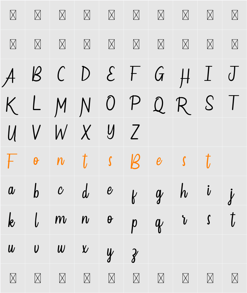 Adrenalines Demo Character Map