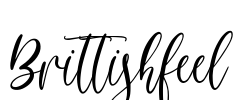 Brittishfeel Font Image