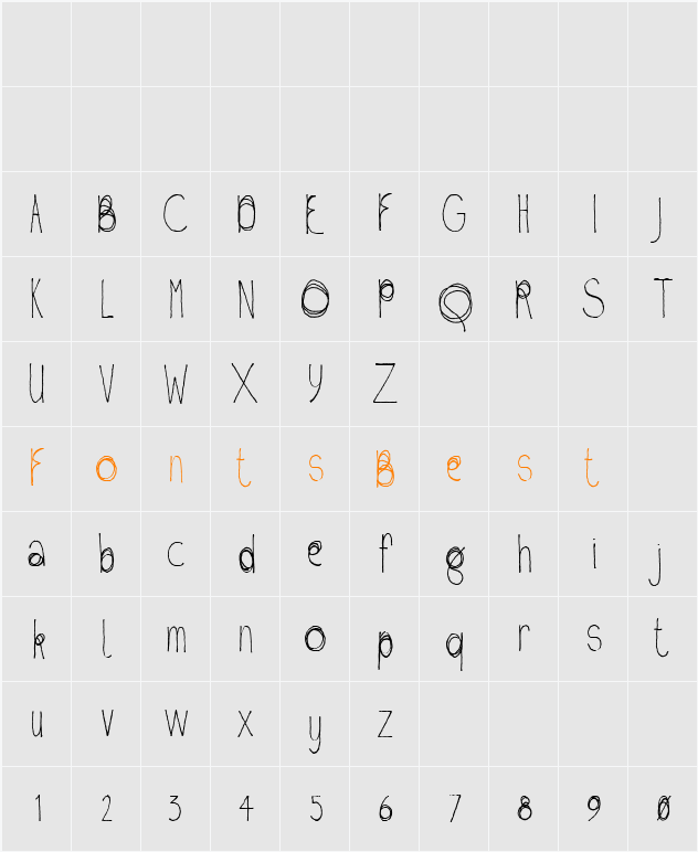 Fil Sans Character Map