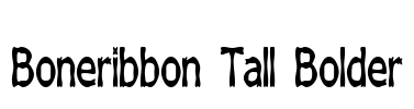 Boneribbon Tall Bolder