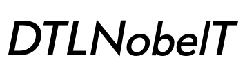 DTLNobelT Font Image