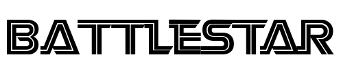 Battlestar Font Image