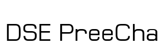 DSE PreeCha Font Image