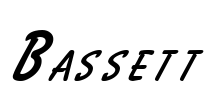 Bassett Font Image