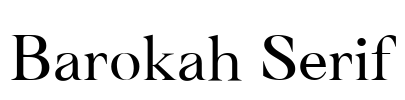 Barokah Serif