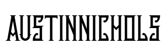 AustinNichols Font Image