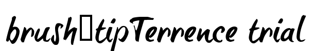 brush-tipTerrence trial