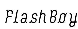 FlashBoy Font Image