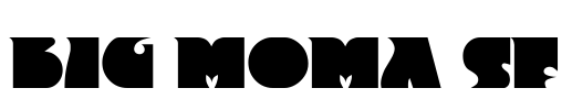 Big Moma SF Font Image