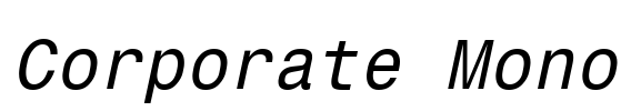Corporate Mono