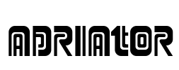 Adriator Font Image