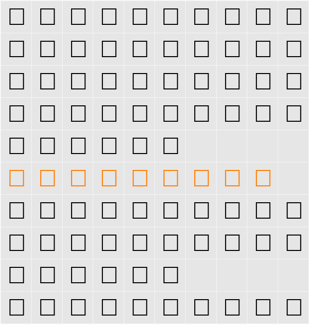 CLEANCUT Character Map