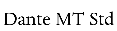 Dante MT Std
