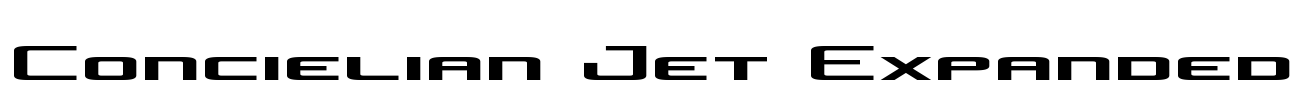 Concielian Jet Expanded
