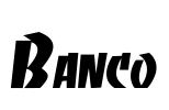 Banco Font Image