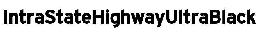 IntraStateHighwayUltraBlack
