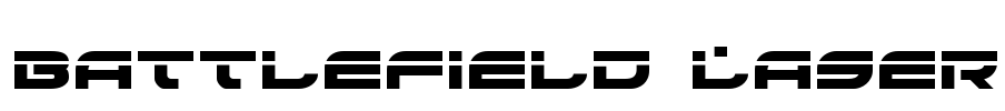 Battlefield Laser Font Image