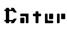 Cater Font Image