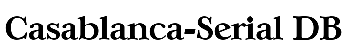 Casablanca-Serial DB